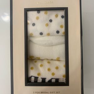 Kate Spade ♠️ bridal gift socks